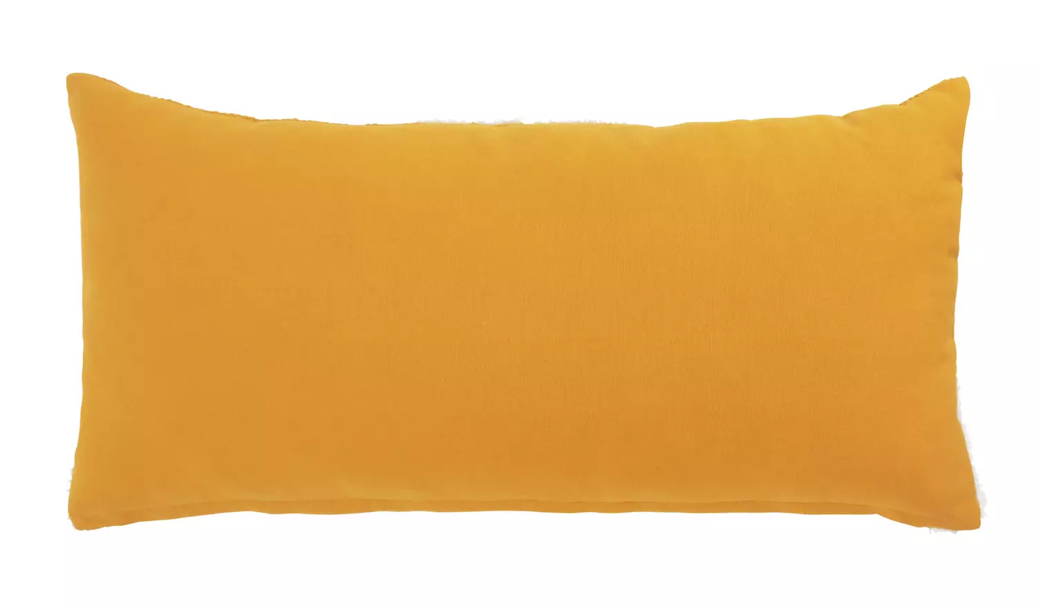 Habitat Geo Tufted Cushion - Yellow & White - 60x30cm