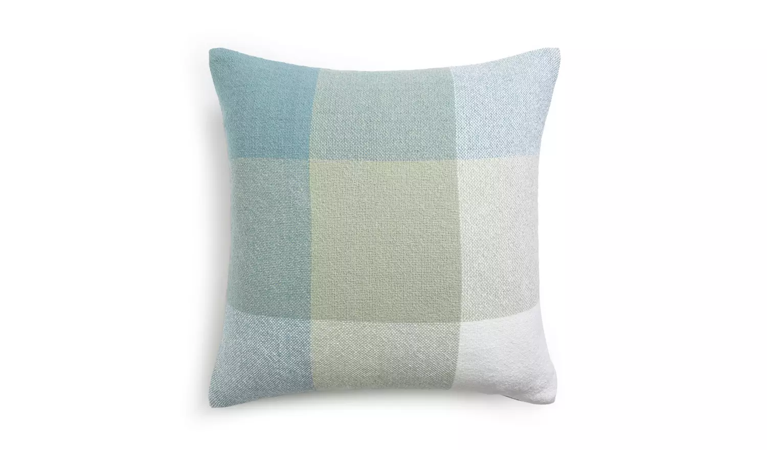 Habitat Gingham Check Cushion - Sage Green - 43x43cm