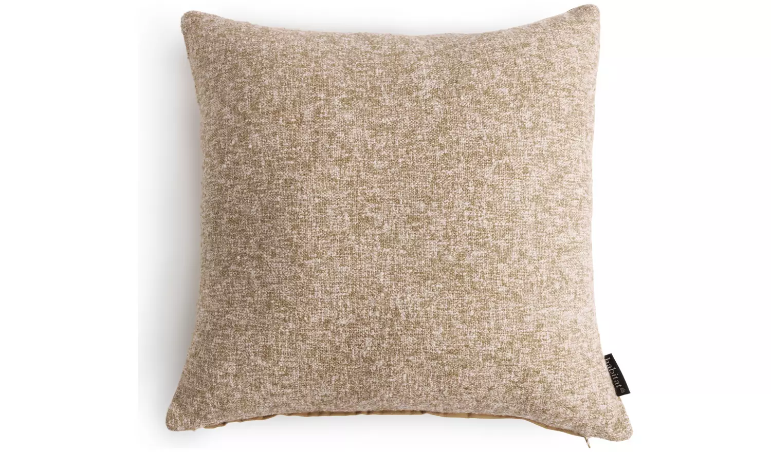Habitat Boucle Cushion - Neutral - 50x50cm