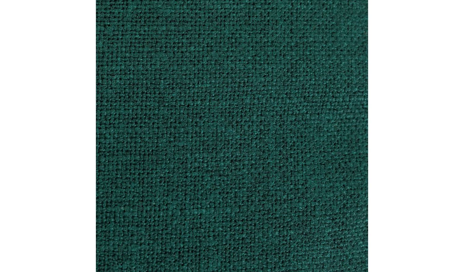 Habitat Linen Look Cushion - Green - 50x50cm