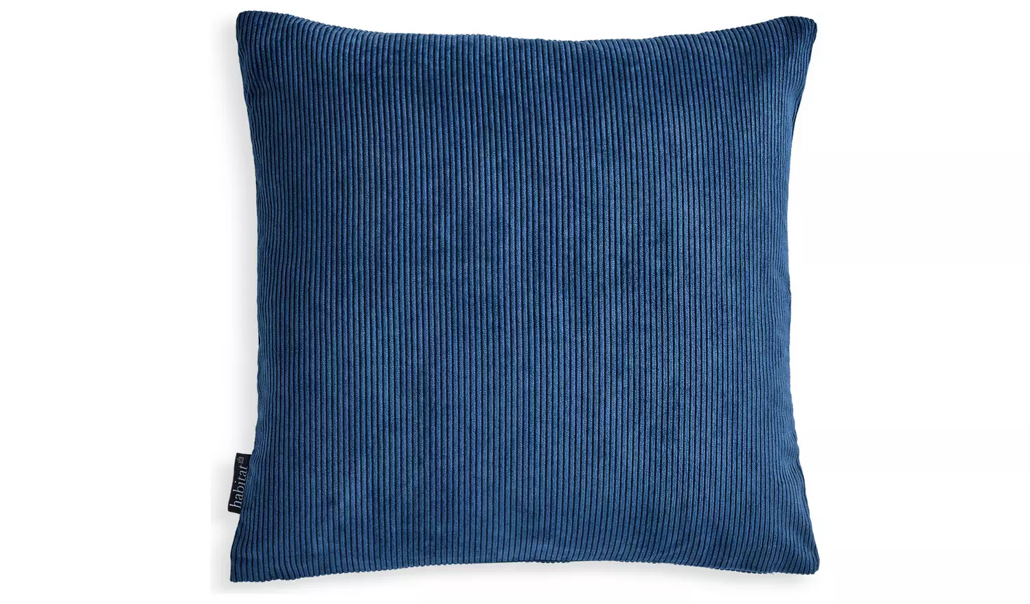 Habitat Cord Cushion Cover - Navy - 43x43cm