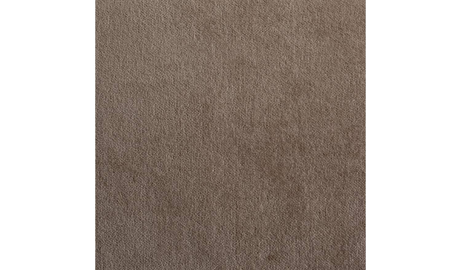 Habitat Cotton Velvet Cushion - Taupe - 43x43cm
