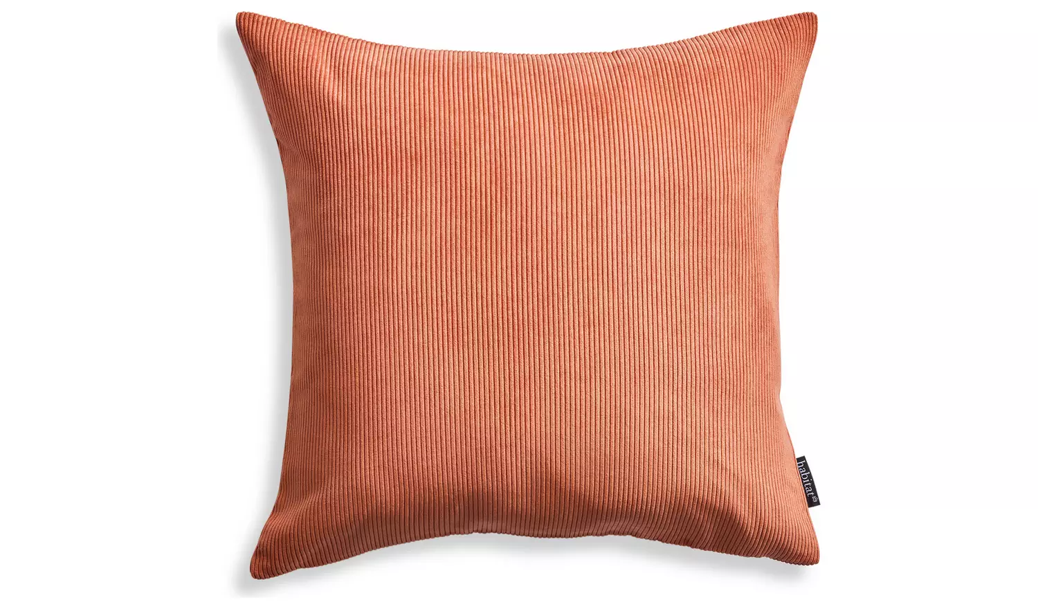 Habitat Cord Cushion Cover - Burnt Orange - 50x50cm