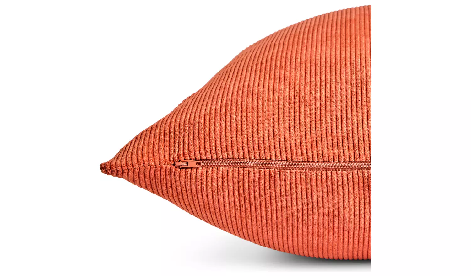 Habitat Cord Cushion Cover - Burnt Orange - 50x50cm
