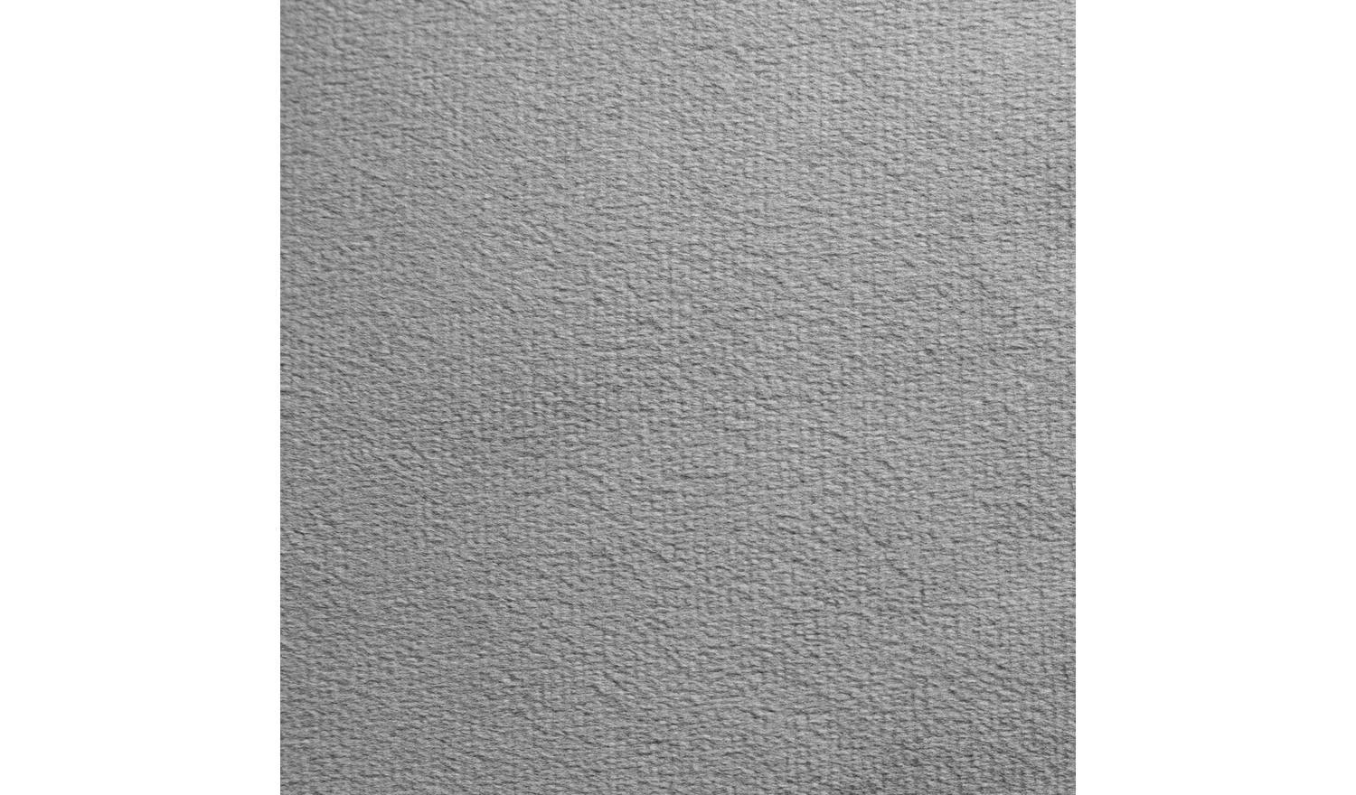 Habitat Velvet Cushion - Grey - 55x55cm