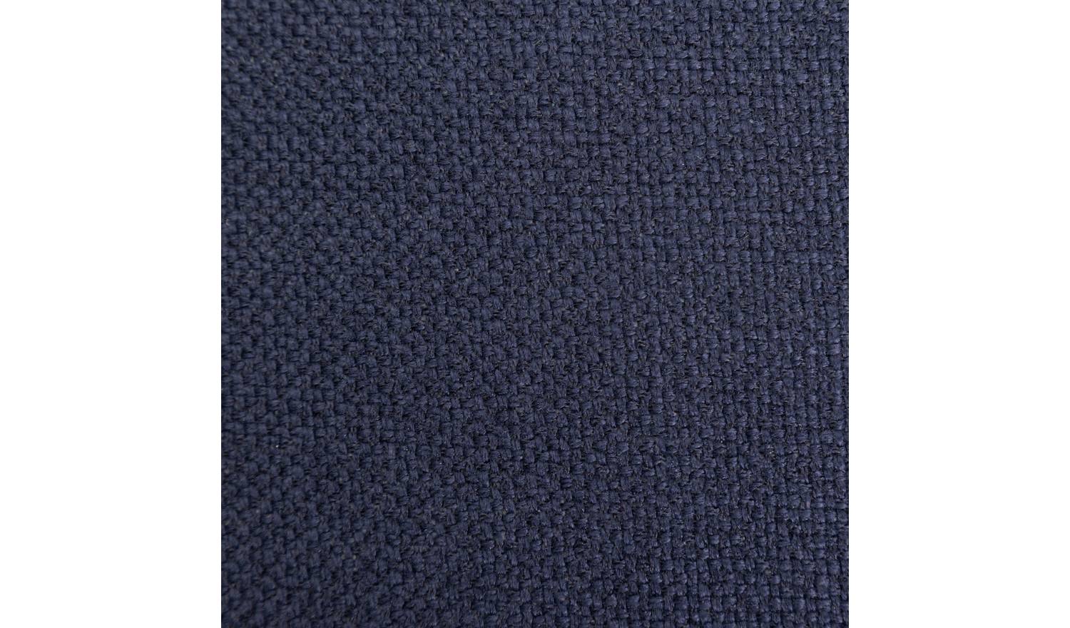Habitat Basket Weave Cushion Cover- 2 Pack- Navy- 43x43cm