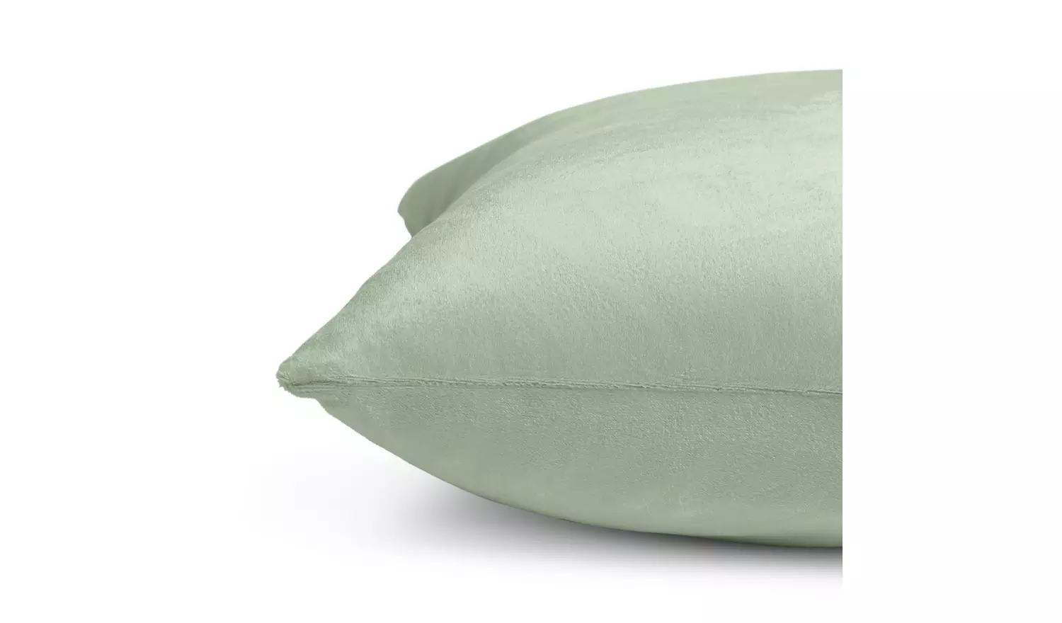 Habitat Velvet Cushion Cover - 2 Pack - Sage - 43x43cm