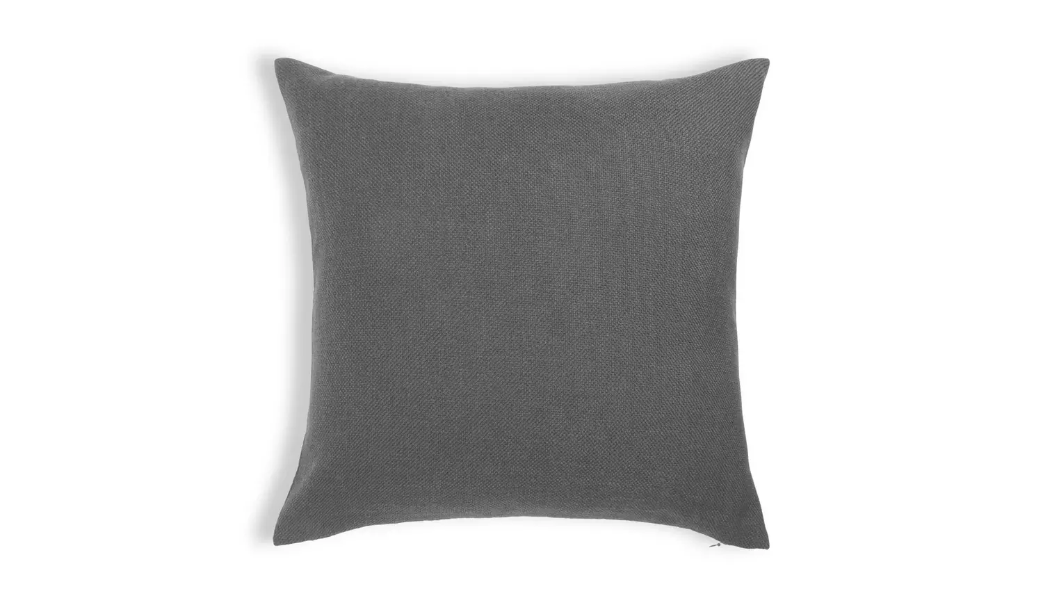 Habitat Basket Weave Cushion Cover -2 Pack - Grey - 43x43cm