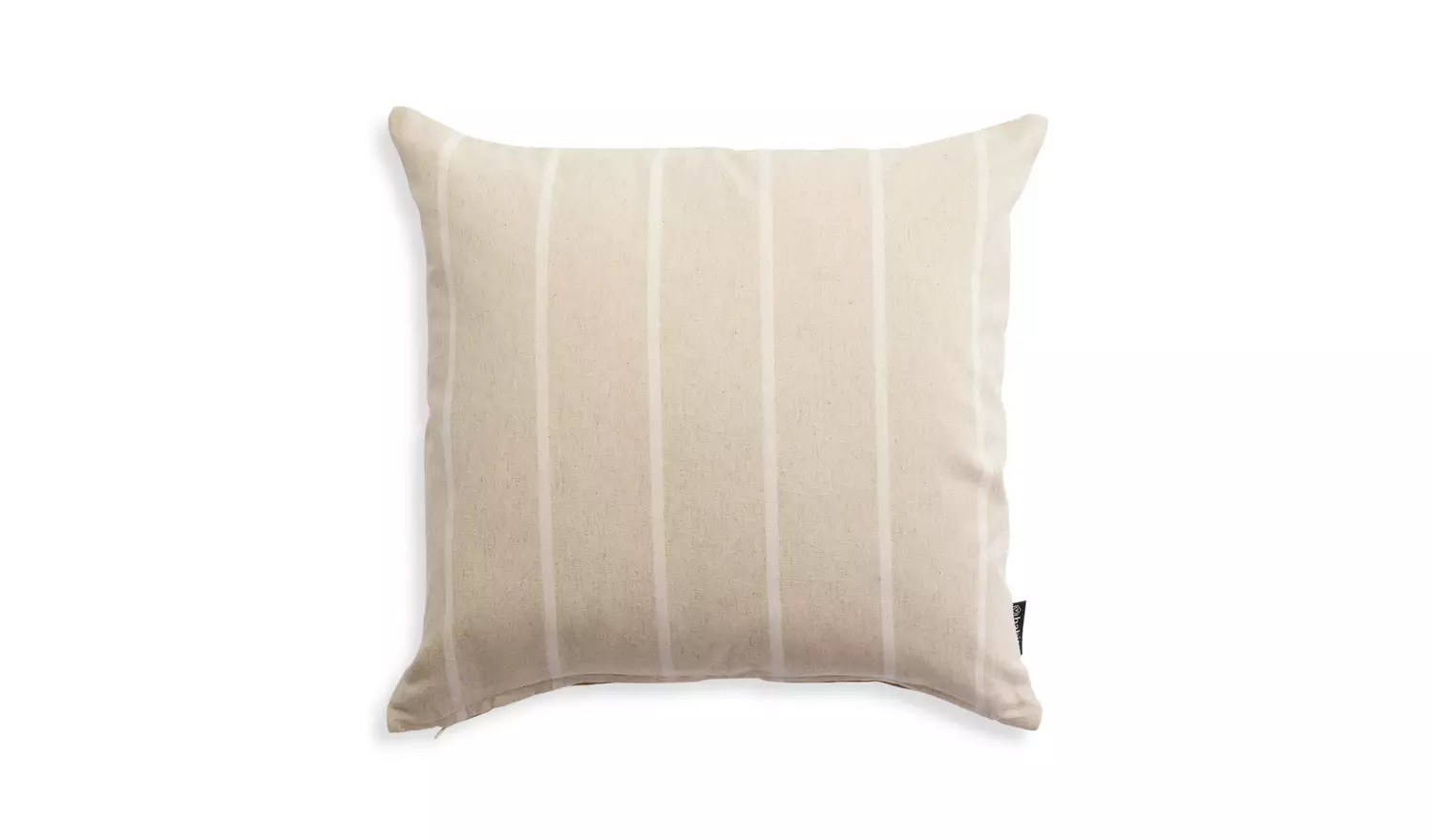 Habitat Yarn Dye Stripe Cushion - Cream - 43x43cm