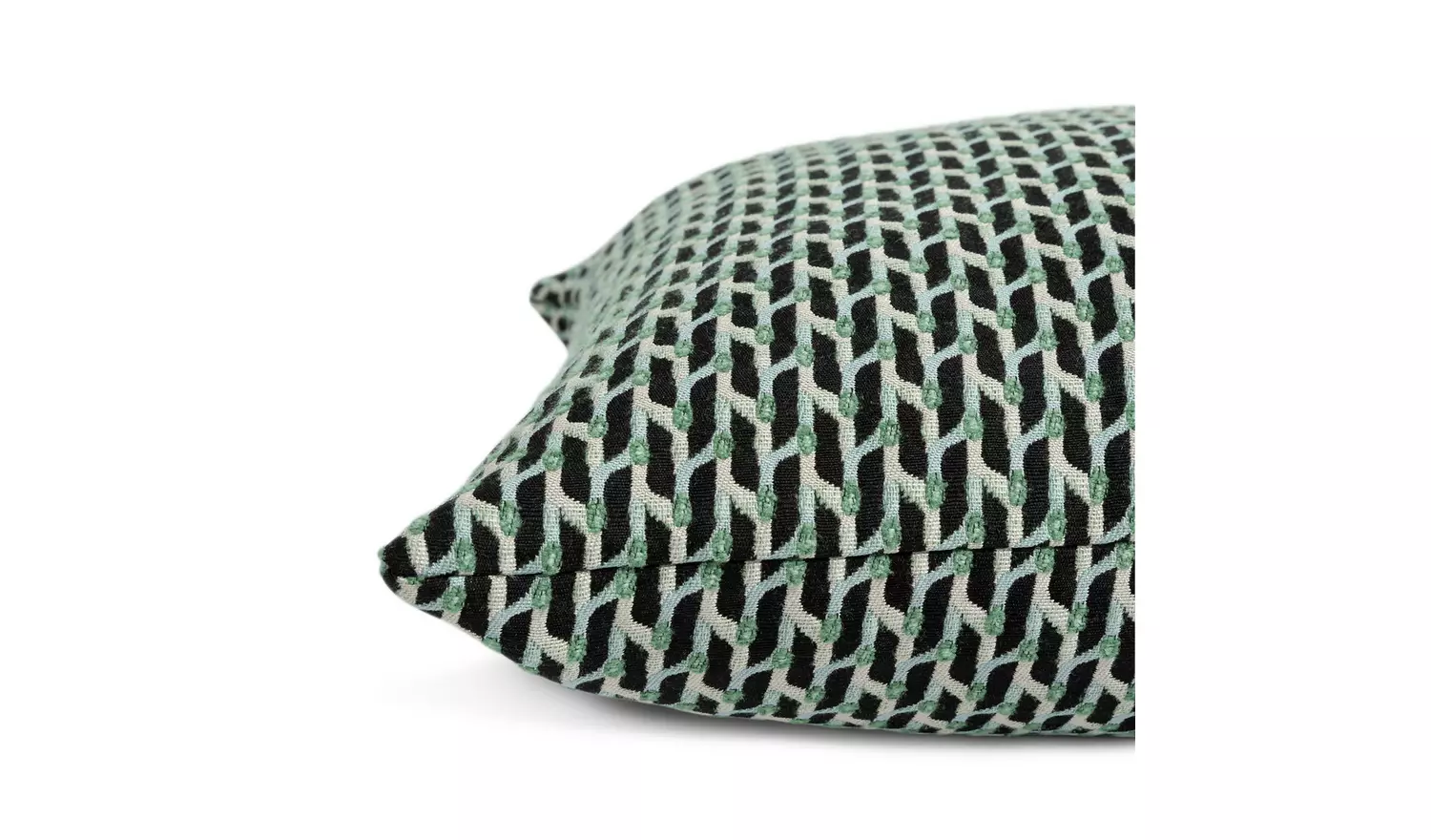 Habitat Mono Geo Jacquard Cushion Cover - 43x43cm
