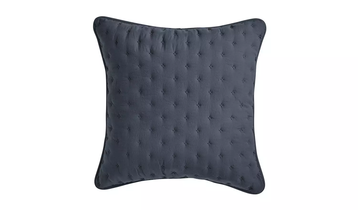 Argos Home Pinsonic Cushion - Charcoal - 50x50cm