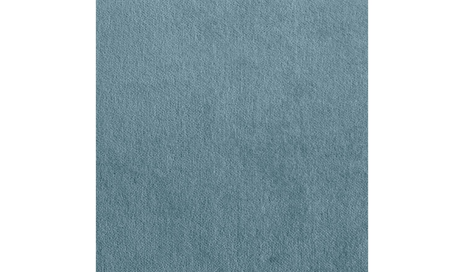 Habitat Cotton Velvet Cushion - Blue - 43x43cm