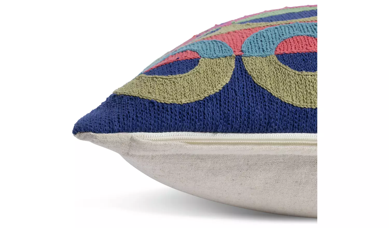 Habitat 60 Ronda Embroidered Cushion by Margo Selby -43x43cm