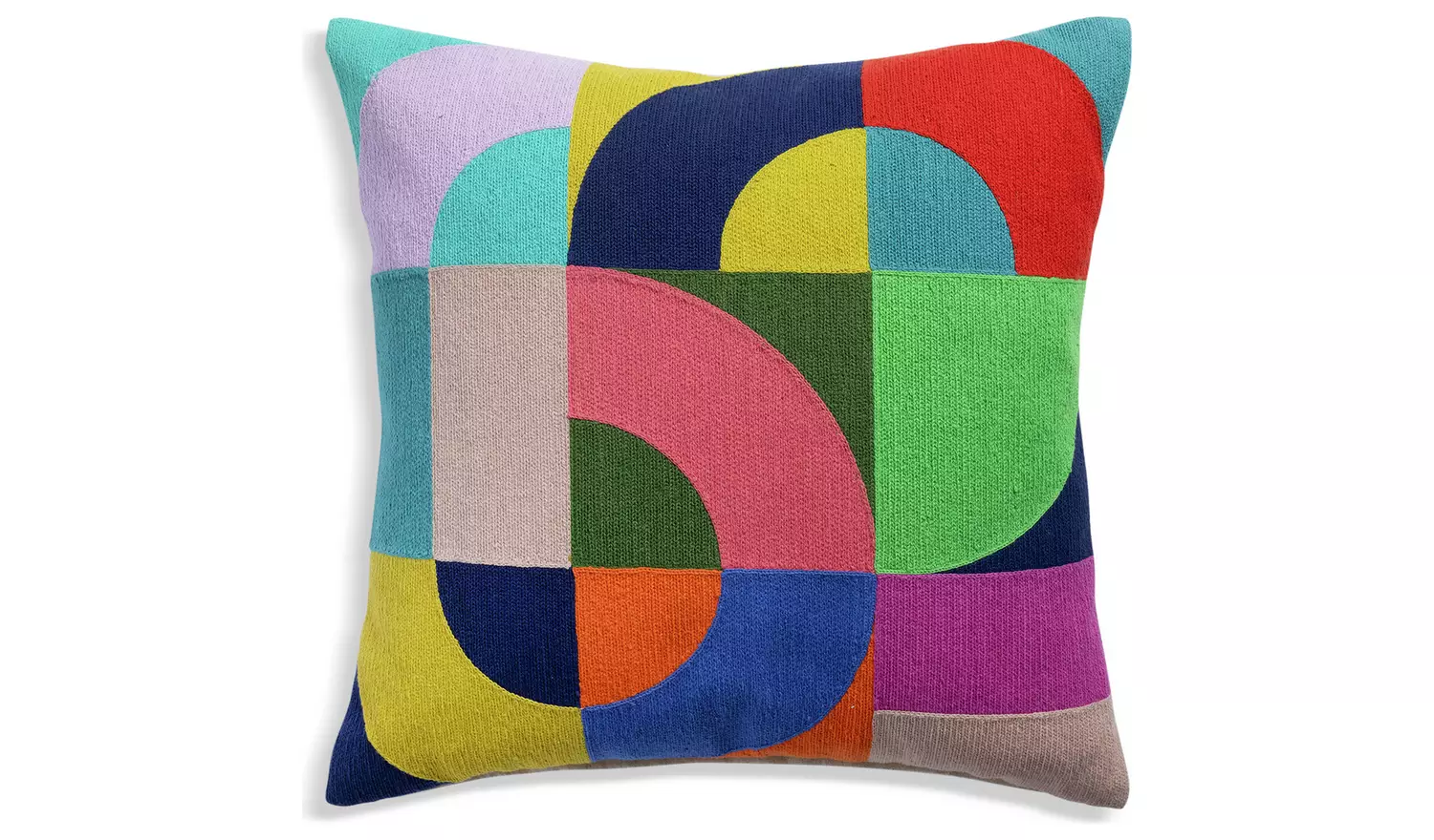 Habitat 60 Levi Embroidered Cushion by Margo Selby - 43x43cm