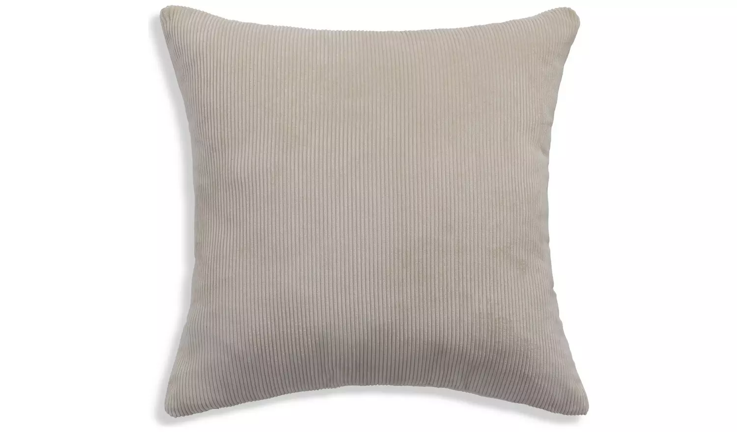 Habitat Cord Cushion Cover - 2 Pack - Oatmeal - 43x43cm