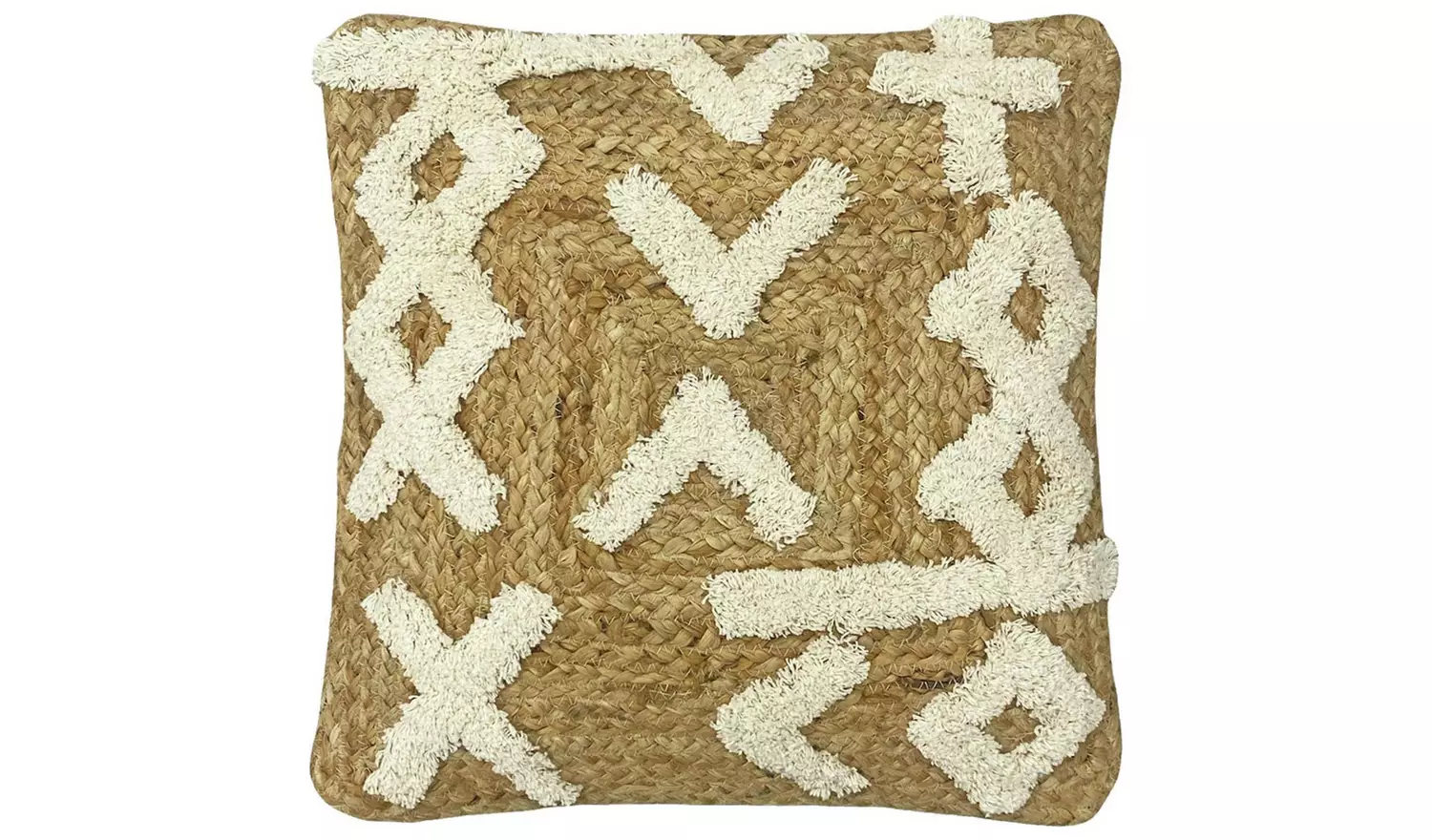 furn Camfa Jute Cushion - Natural - 45x45cm