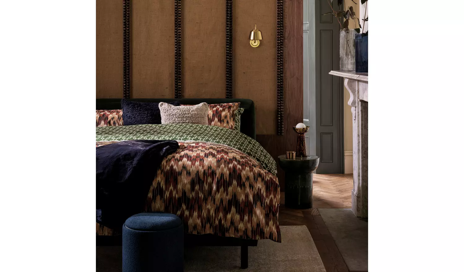 Habitat Faux Fur Textured Cushion - Neutral - 43x43cm