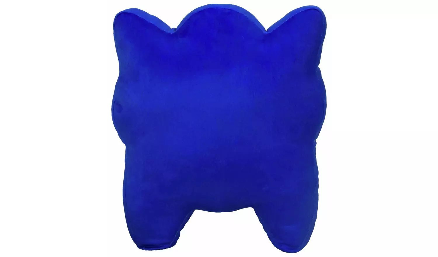 Sonic Shaped Cushion - Blue - 35x35cm
