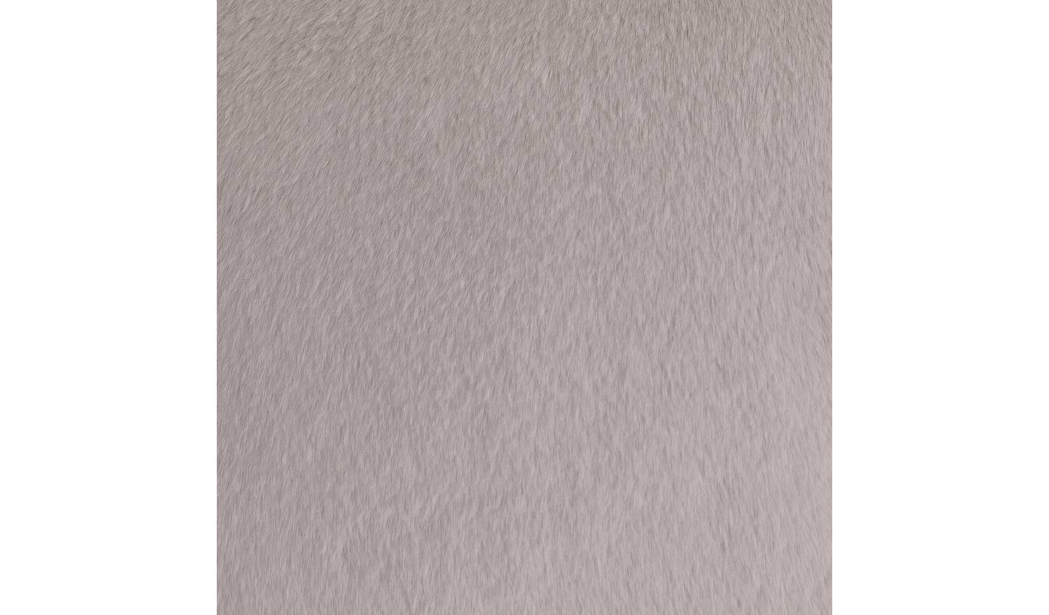 Habitat Plain Faux Fur Cushion - Blush Pink - 43x43cm