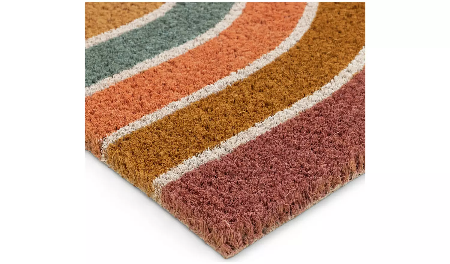 Habitat Rainbow Short Pile Doormat - 60x40cm