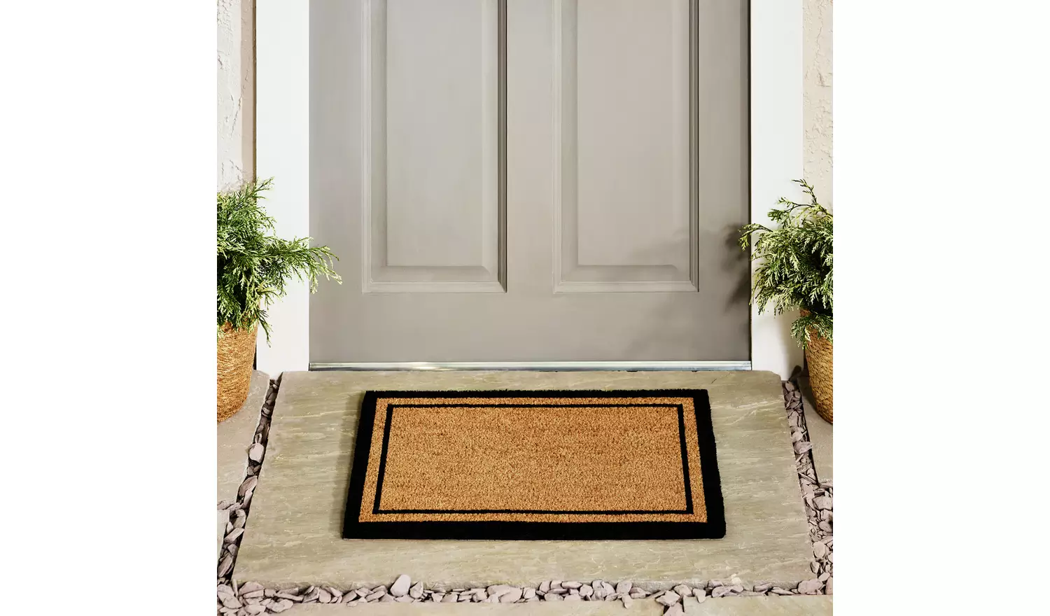 Argos Home Border Coir Mat - 40x60cm