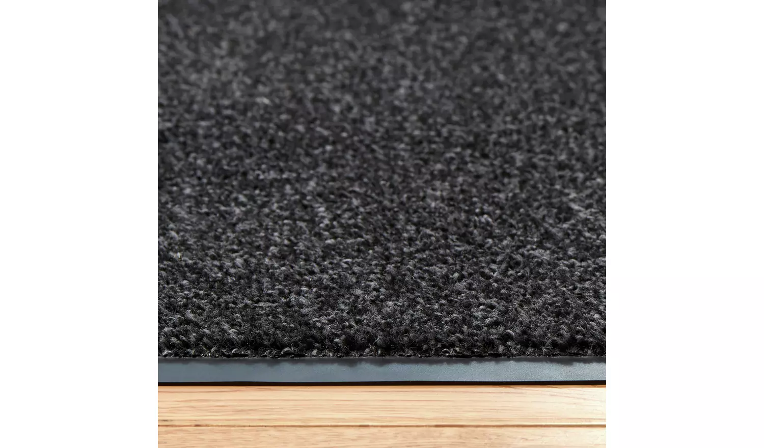 Mighty Mats Magic Barrier Grey Short Pile Doormat - 60x40cm