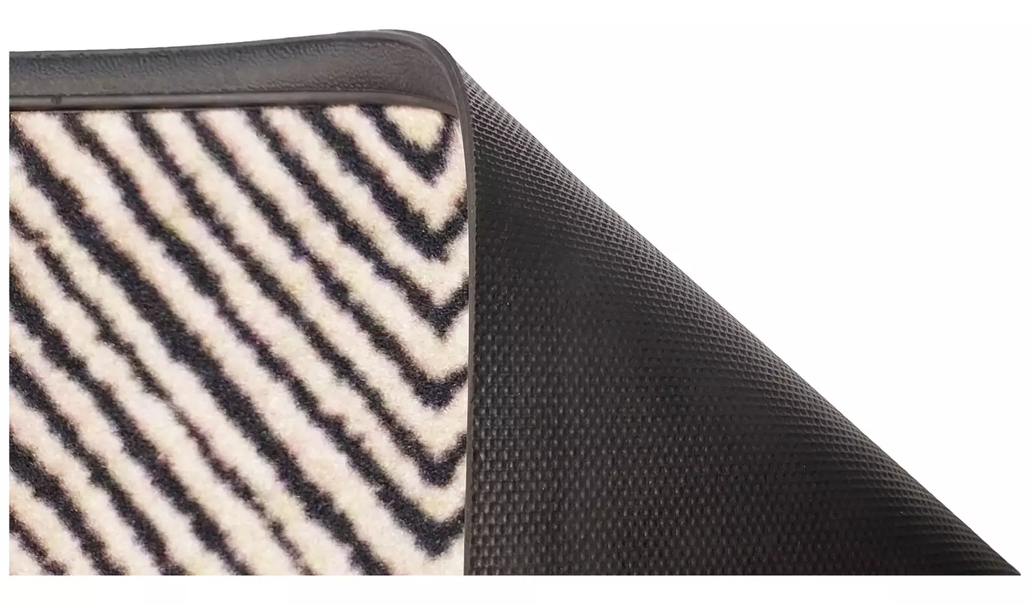 Mighty Mats Super Sorb Abstract Monochrome Doormat - 45x75cm