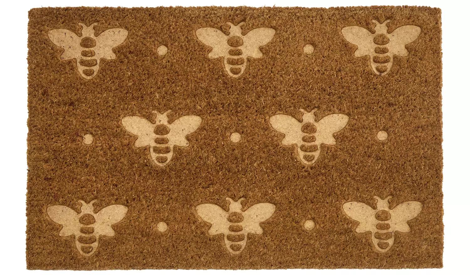Argos Home Bee Debossed Coir Mat 40x60cm