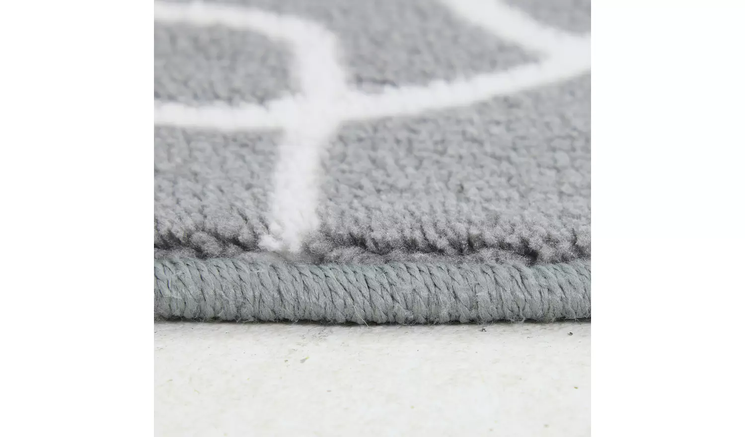 Habitat Scribble Washable Grey Runner & Mat Set - 180x57cm