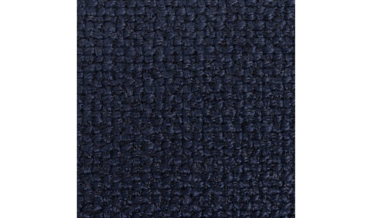 Habitat Basket Weave Draught Excluder - Navy