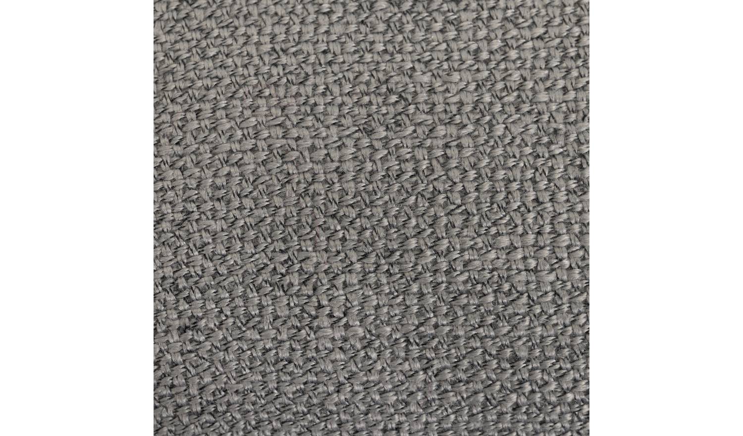 Habitat Basket Weave Draught Excluder -Grey