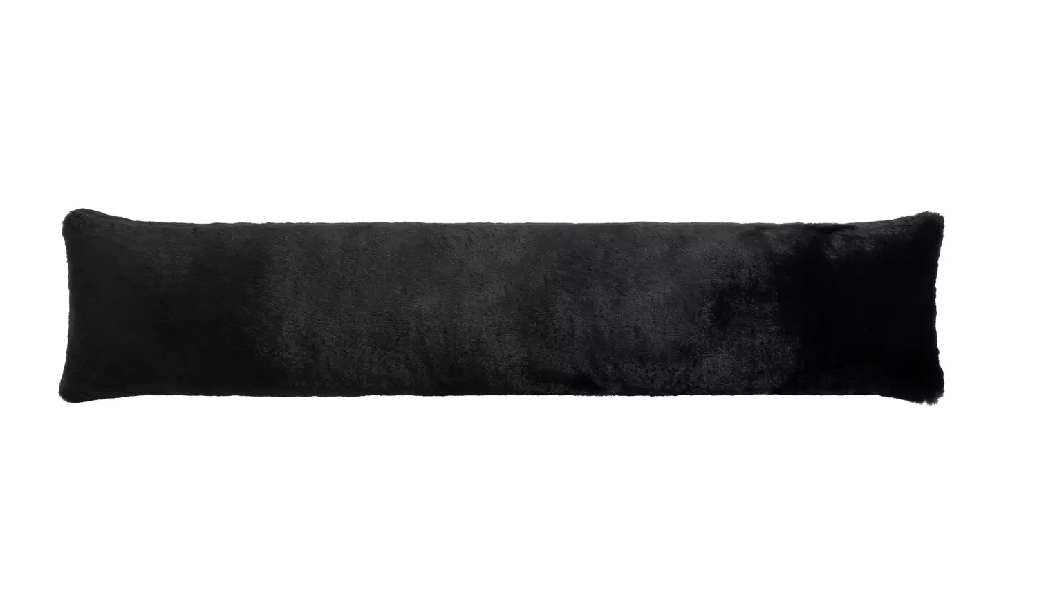 Habitat Faux Fur Draught Excluder - Black