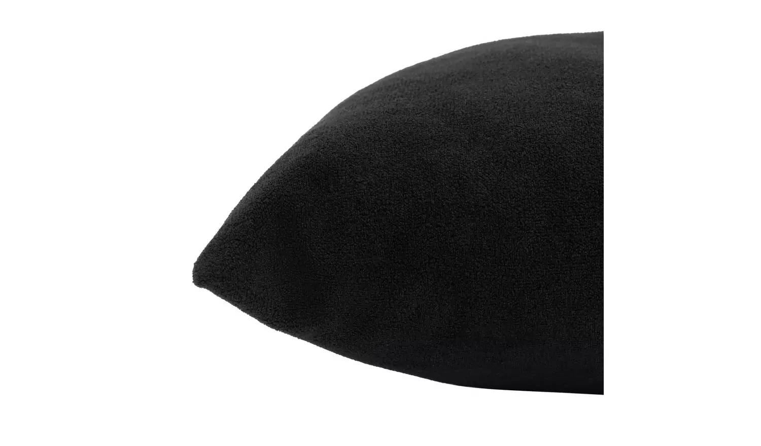 Habitat Velour Draught Excluder - Black