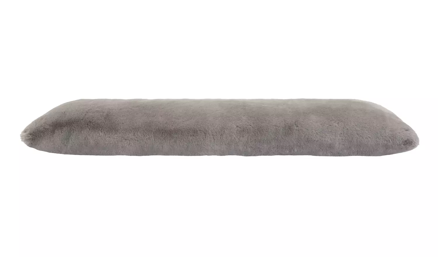Habitat Faux Fur Draught Excluder - Grey