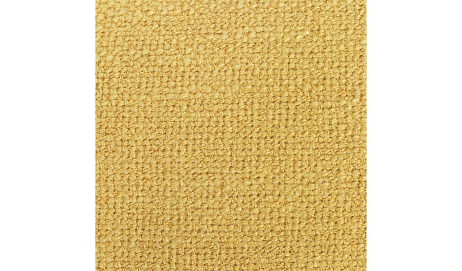 Habitat Basket Weave Draught Excluder - Mustard