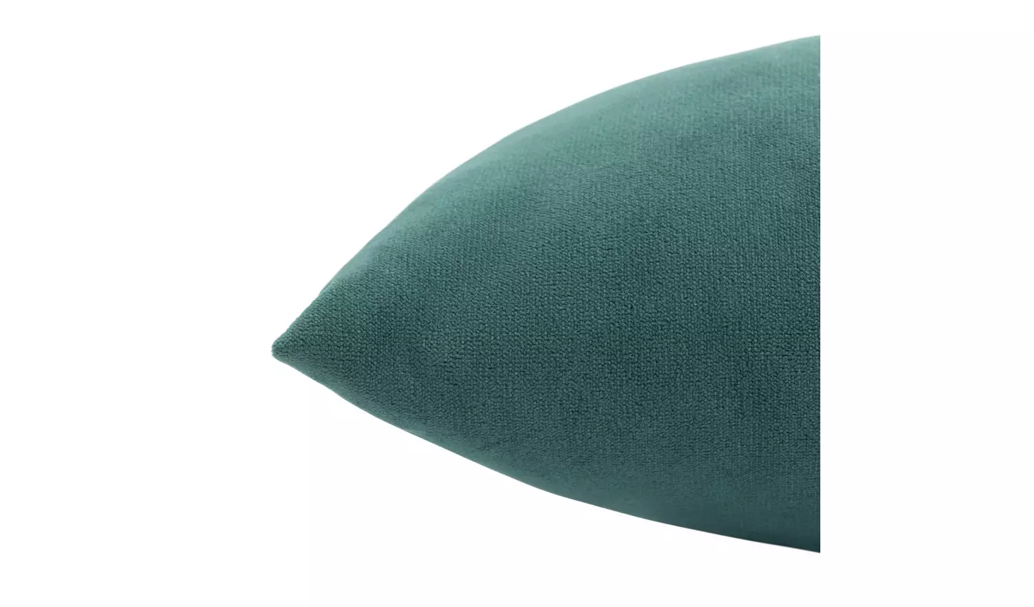 Habitat Velour Draught Excluder - Green