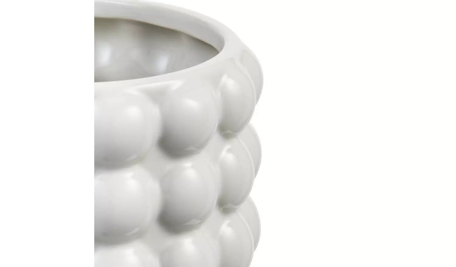 Habitat Bobble Large Planter- Grey