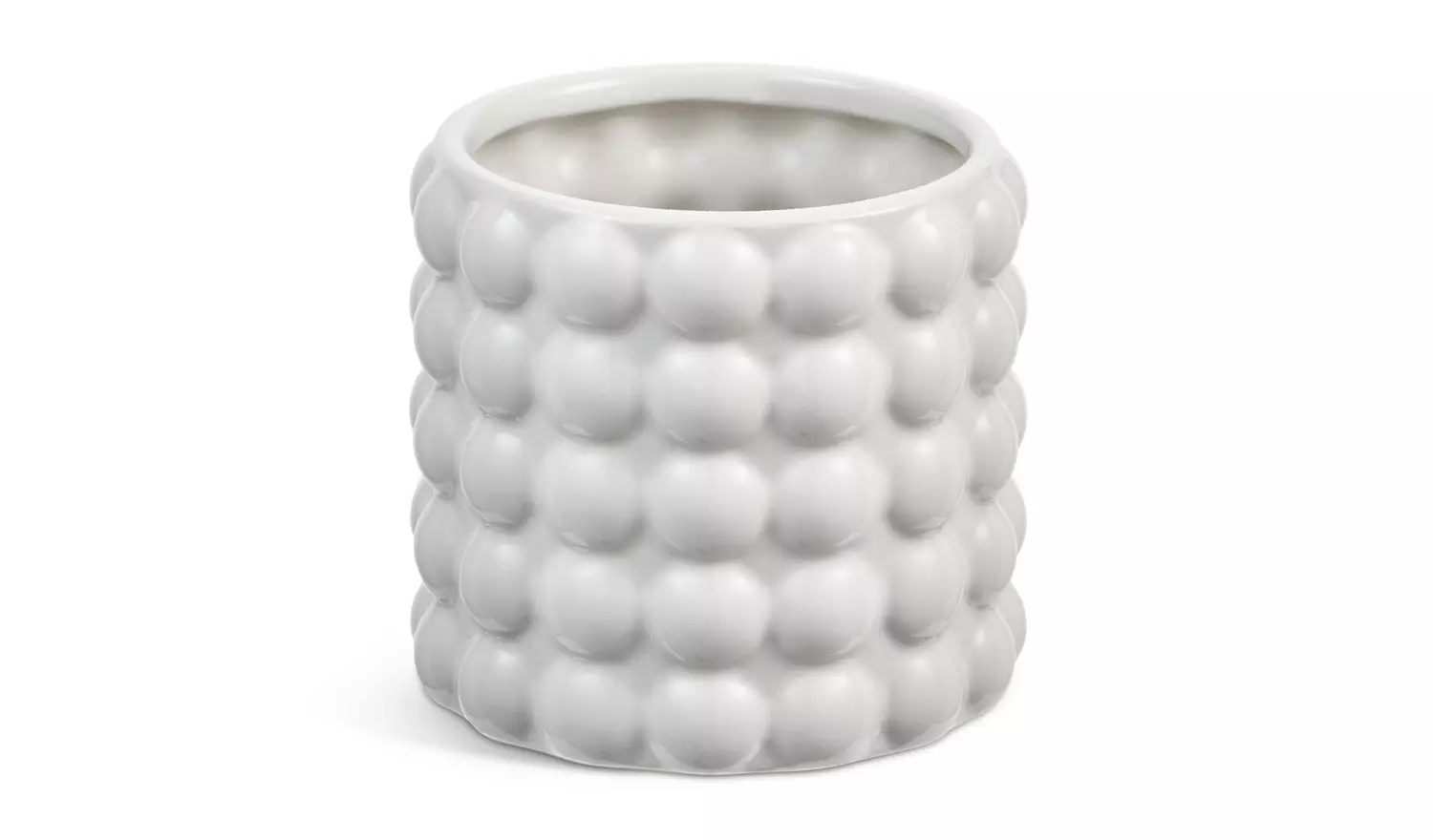 Habitat Bobble Medium Planter - Grey