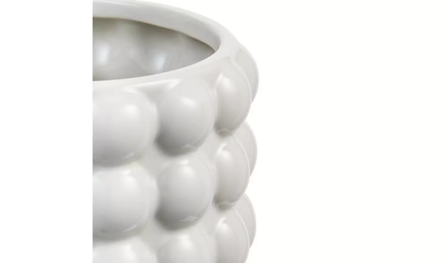 Habitat Bobble Small Planter - Grey