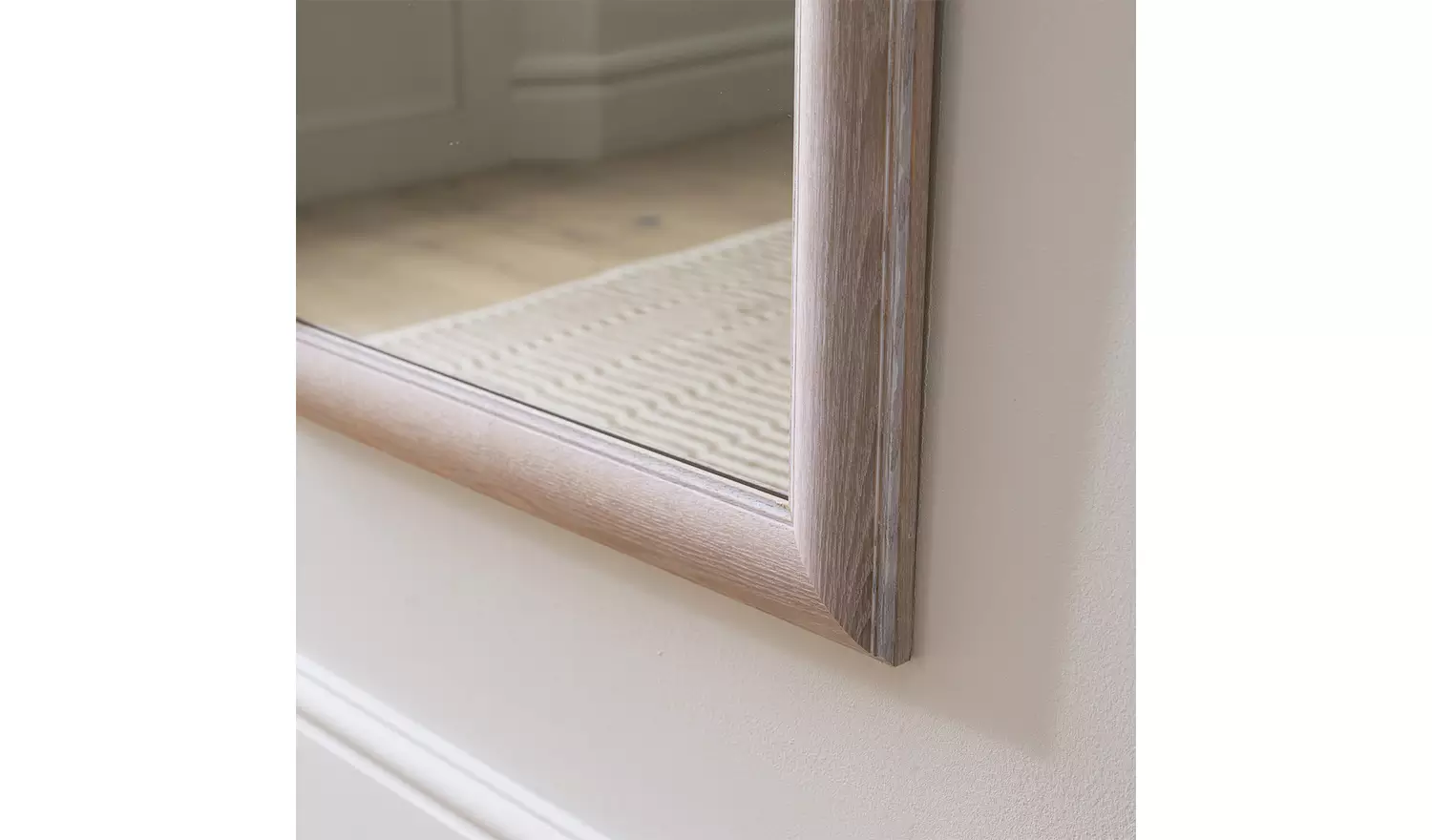 Habitat Oak Effect Full Length Wall Mirror - 150x50cm