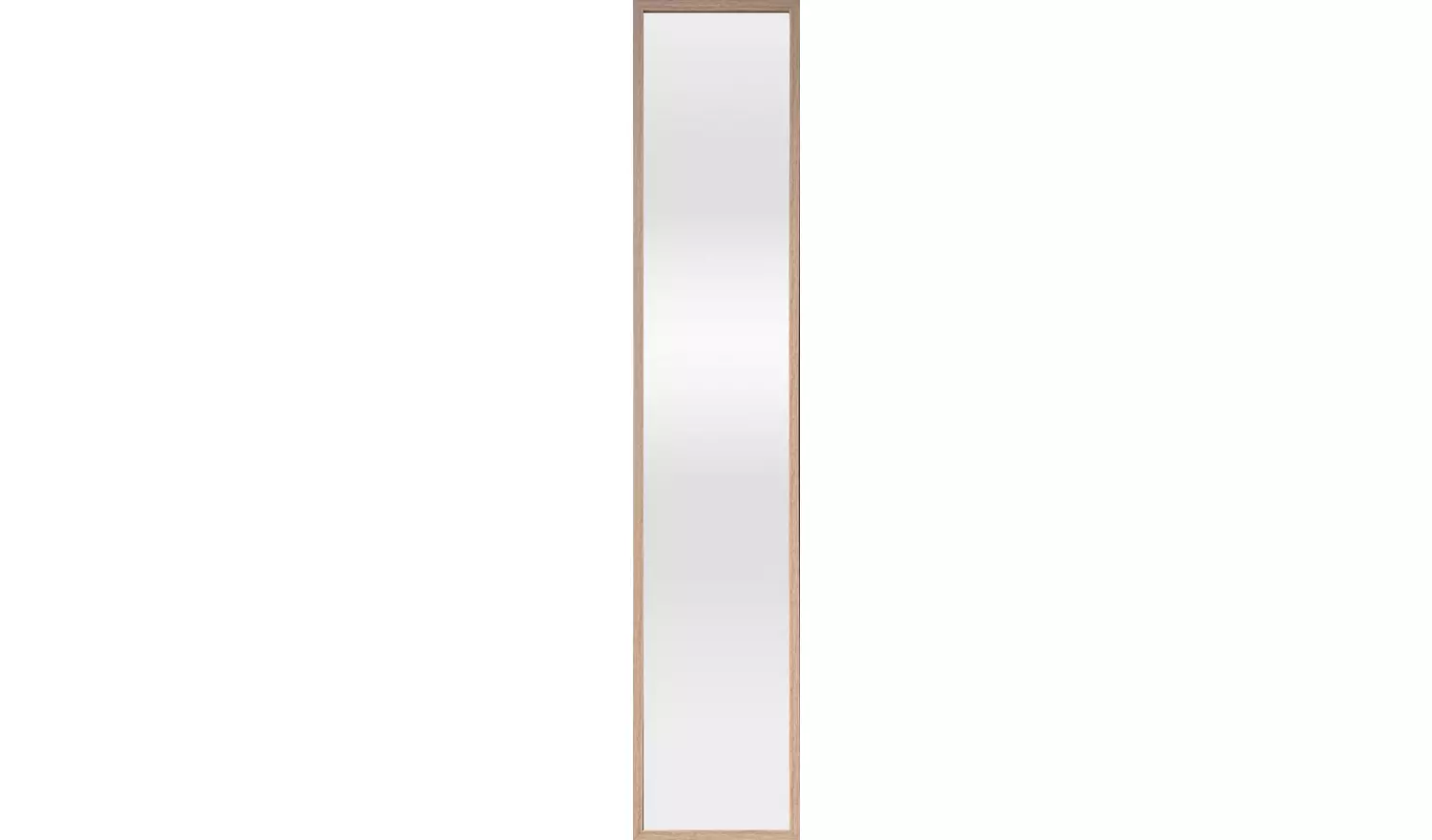 Argos Home Oak Effect Free Standing Cheval Mirror - 150x30cm