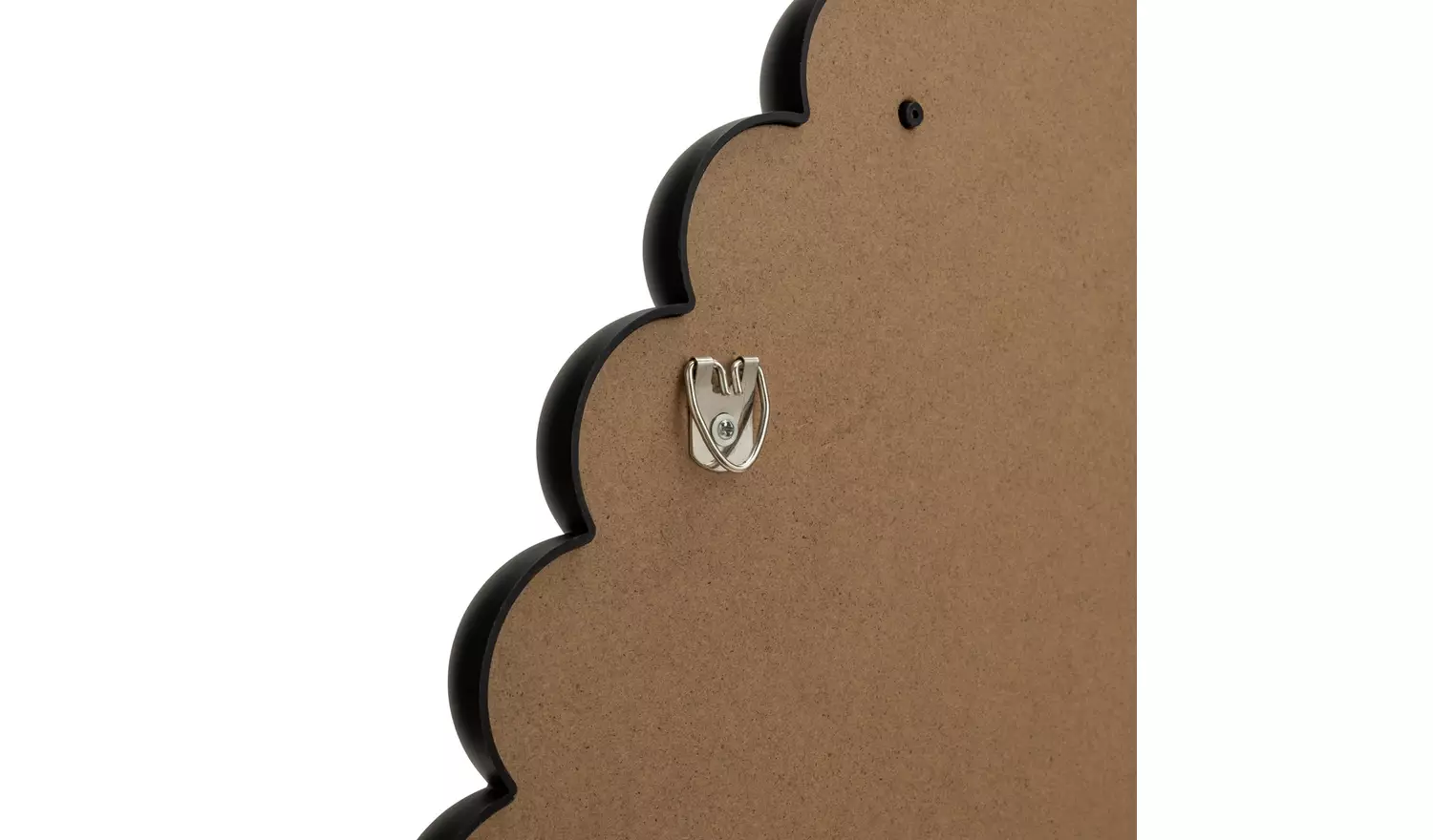 Habitat Black Beaded Round Wall Mirror - 70x70cm