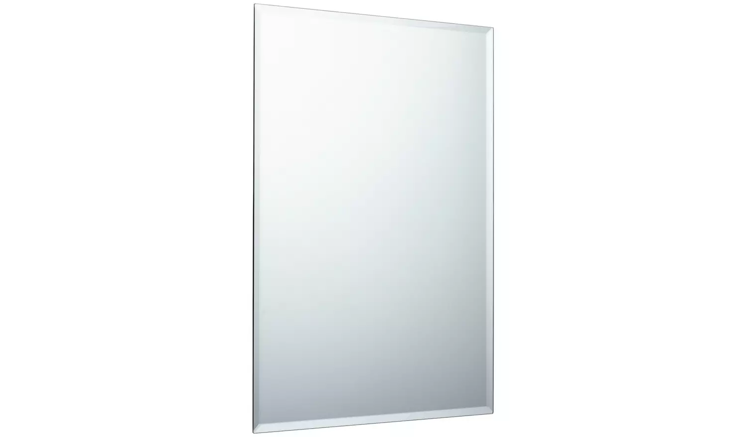 Argos Home Frameless Wall Mirror - 45X30cm