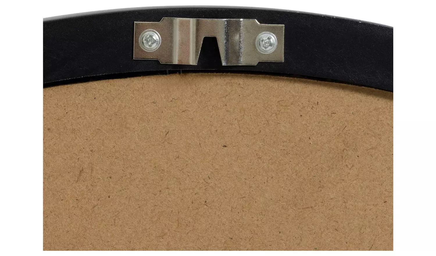 Habitat Black Round Wall Mirror - 60x60cm