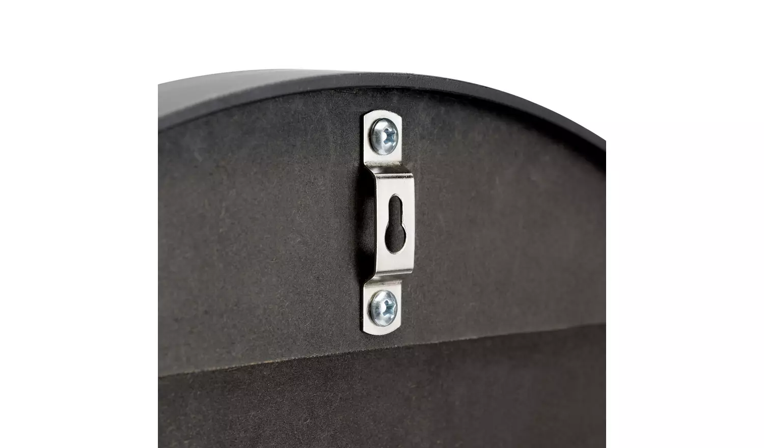 Habitat Black Arch Wall Mirror - 60x45cm