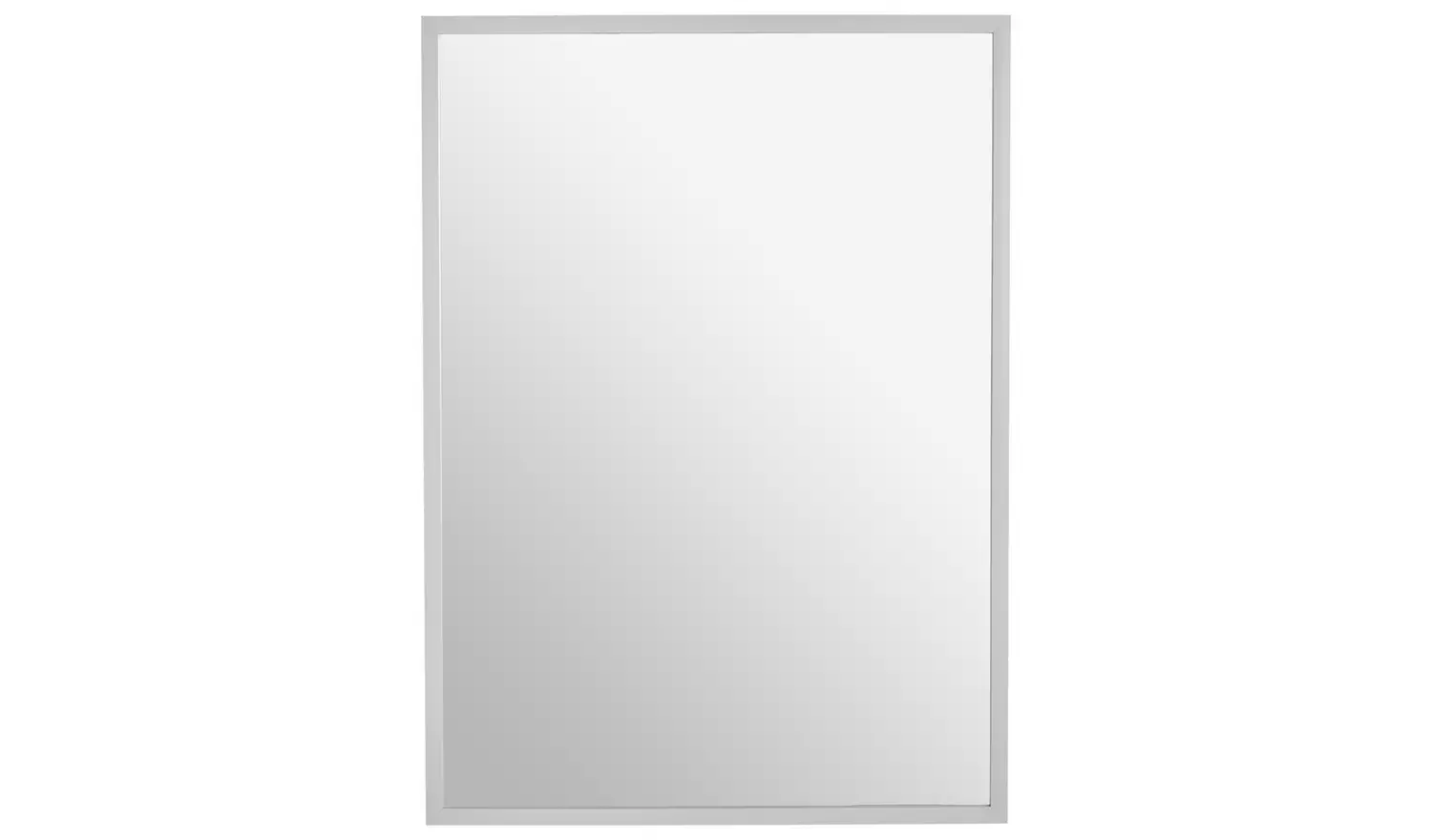 Home Essentials Grey Wall Mirror - 90x65cm