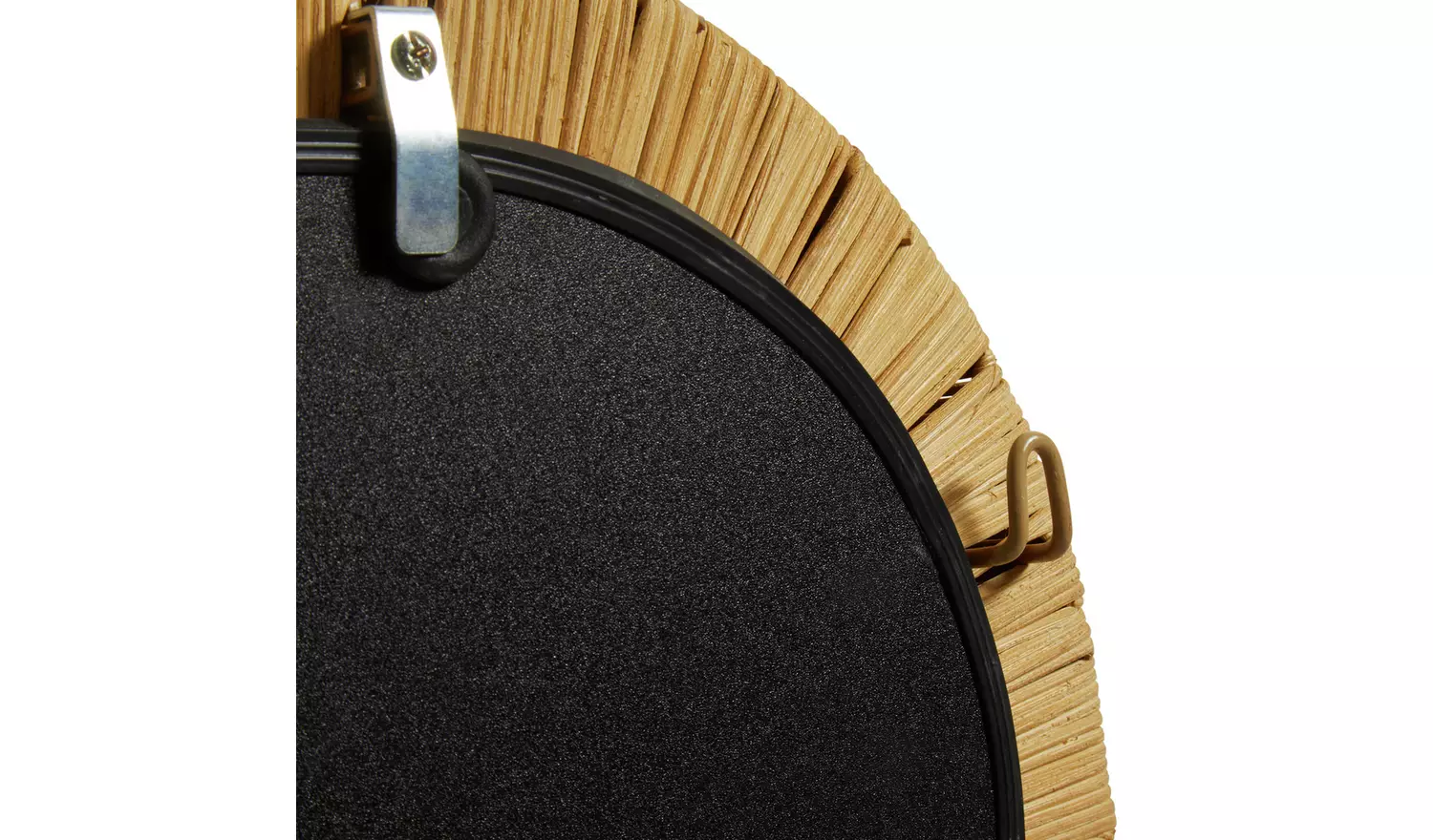 Habitat Rattan Wall Mirror - 80x60cm