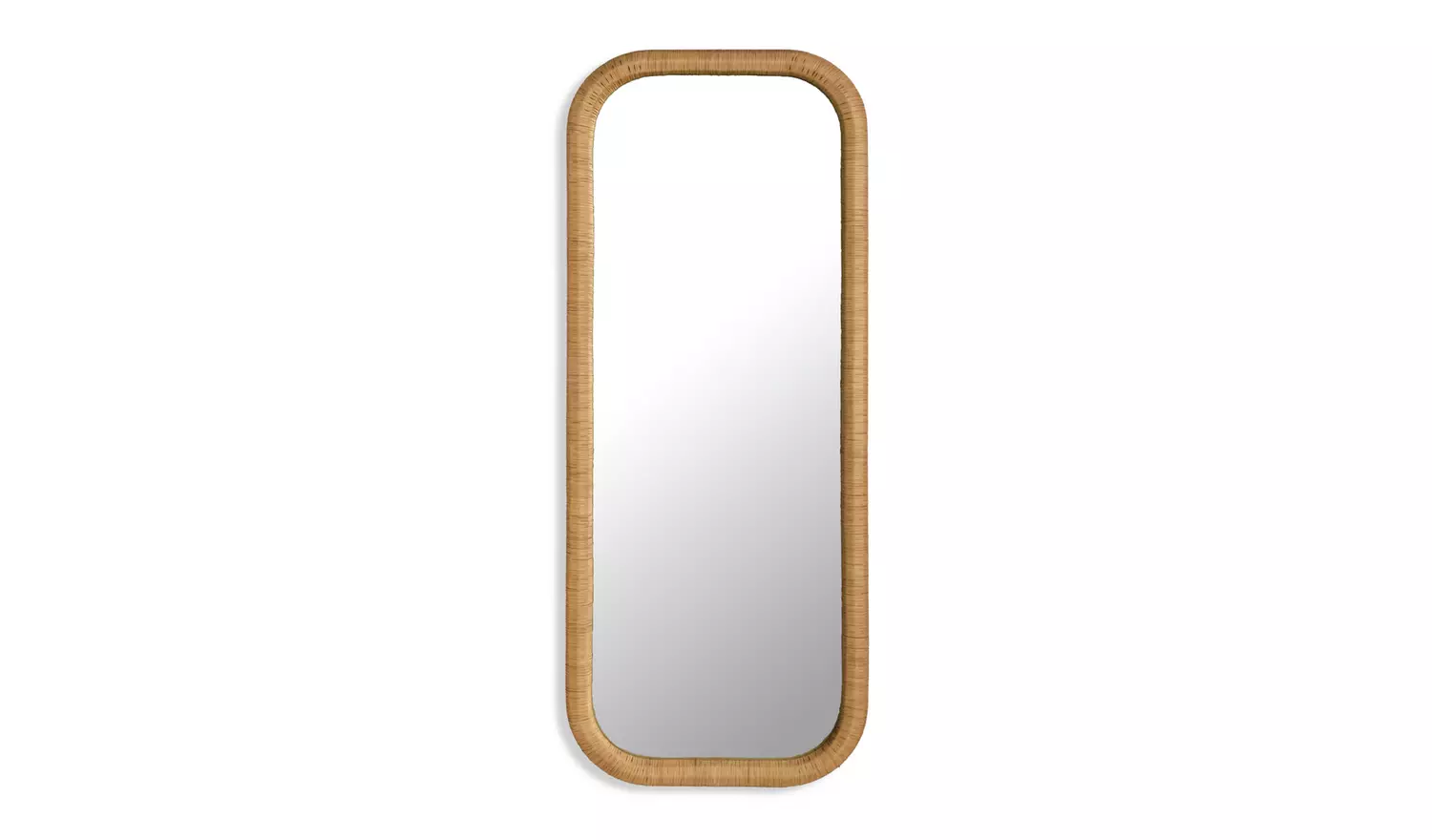 Habitat Rattan Full Length Wall Mirror - 150x60cm