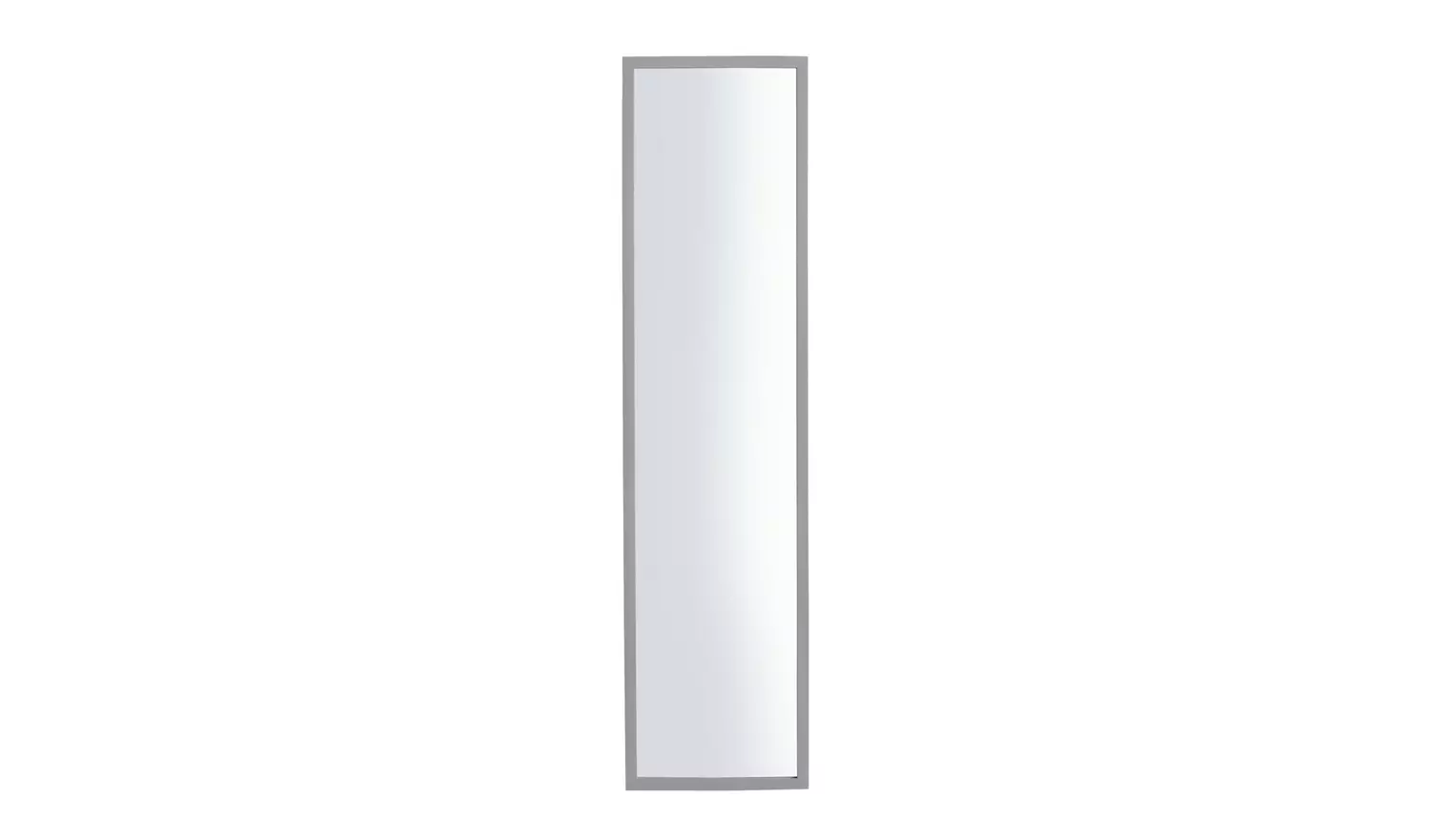 Home Essentials Grey Full Length Wall Mirror - 120x30cm