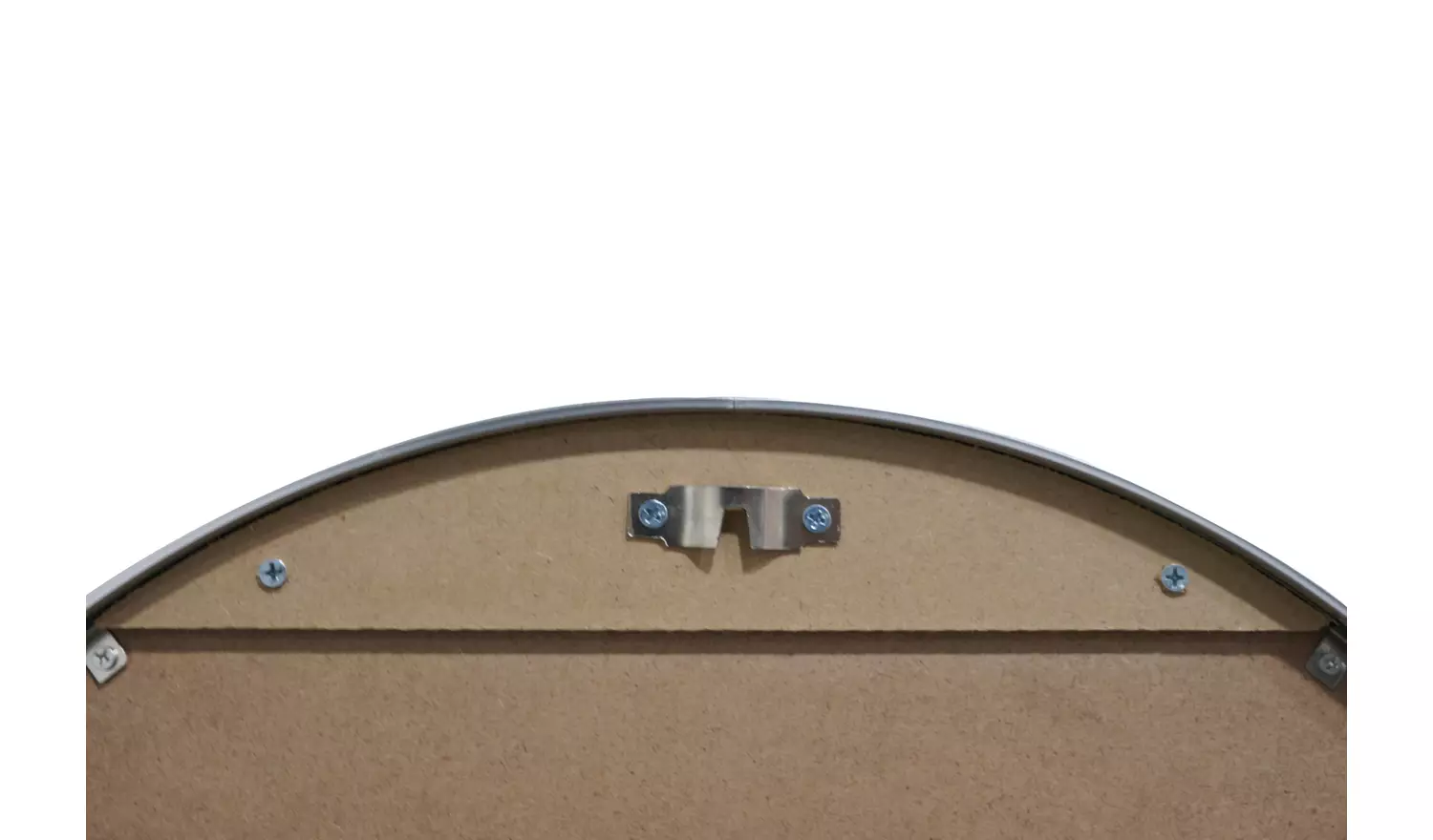 Habitat Silver Round Wall Mirror - 50x50cm